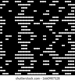 Nahtloses Muster. Kreise Ziergegenstände. Geometrischer Hintergrund. Figures background.Dots motif. Einfache Tapete mit Formen. Digitales Papier, Webdesign, Stoffdruck. Vektorillustration.