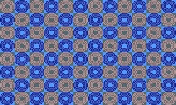 Seamless Pattern With Circles, Pink Gray And Blue Spiral On Blue Background Repeat Seamless Pattern Design For Fabric Printing, Round Circle Patter