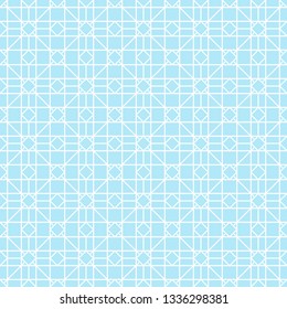 Seamless pattern of circles and rhombuses. Geometric background. Vector illustration. Good quality. Good design.