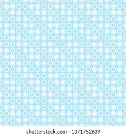 Seamless pattern of circles and rings. Geometric background. Vector illustration. Good quality. Good design.