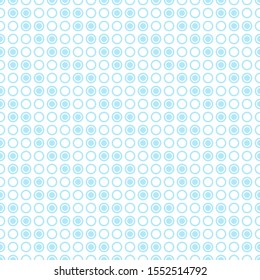 Seamless pattern of circles and rings. Geometric background. Vector illustration. Good quality. Good design.