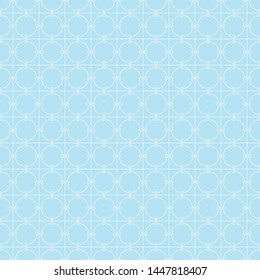 Seamless pattern of circles and squares. Geometric background.
