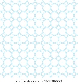 Patrón sin problemas de círculos. Entramado inusual. Fondo geométrico. Ilustración vectorial. Buen diseño.