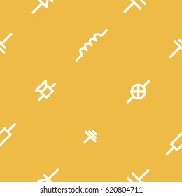 seamless pattern with circuit symbols  for your design
