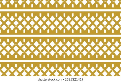 nahtloses Muster mit klassischen Stammes geometrischen Ornament Dekoration Hintergrund.eps