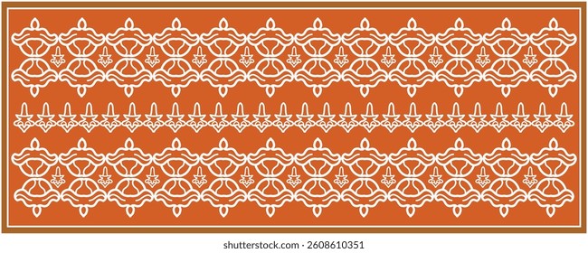 Seamless pattern classic vintage template geometric ornament design decoration