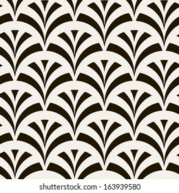 Seamless pattern. Classical antique ornament. Geometric stylish background. Vector repeating texture