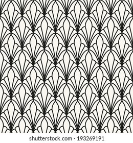 Seamless pattern. Classical antique ornament. Geometric stylish background. Vector repeating texture