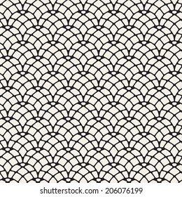 Seamless pattern. Classical ornament. Geometric stylish background. Vector repeating texture