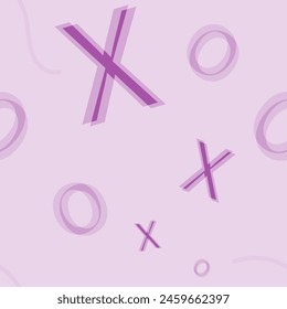 Seamless Pattern cloth pink and white color background abstract art vector