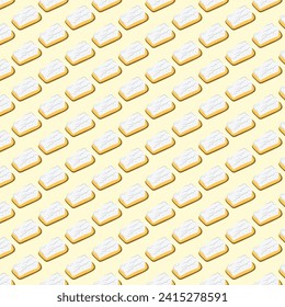 seamless pattern of clothes brush background