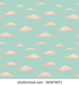 seamless pattern clouds