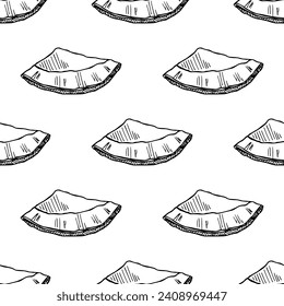 Patrón sin soldadura con doodle de coco para la impresión decorativa, papel de envoltura, tarjetas de felicitación, papel pintado y tela
