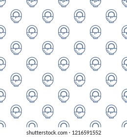 Seamless pattern with coconut, coconut milk for cosmetics and care products. Glamour fashion vogue style.