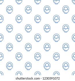 Seamless pattern with coconut, coconut milk for cosmetics and care products. Glamour fashion vogue style.