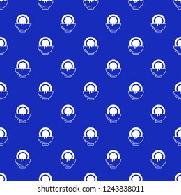 Seamless pattern with coconut, coconut milk for cosmetics and care products. Glamour fashion vogue style.