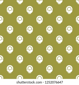 Seamless pattern with coconut, coconut milk for cosmetics and care products. Glamour fashion vogue style.