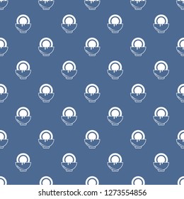Seamless pattern with coconut, coconut milk for cosmetics and care products. Glamour fashion vogue style.