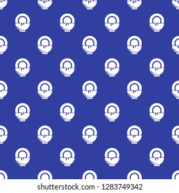 Seamless pattern with coconut, coconut milk for cosmetics and care products. Glamour fashion vogue style.