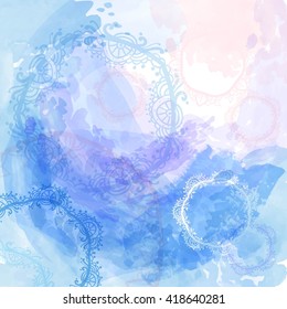 Seamless pattern a collection of butterflies. Hand drawn