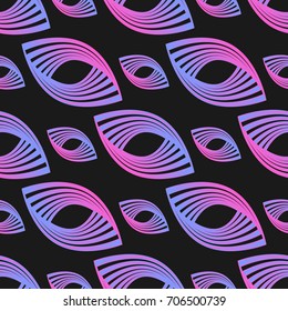 Seamless pattern with color abstract shape. Vector illustration can be use for textile, fashion design and other
