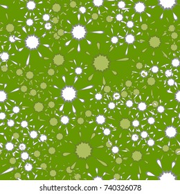 Seamless pattern. Color blots with a spray.