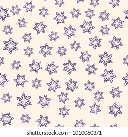 Seamless pattern with color calligraphy line. Vector illustration for greeting card, promotion, poster and textile design