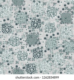 Seamless pattern. Color composition of the pillow elements.