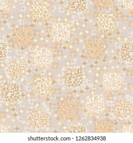 Seamless pattern. Color composition of the pillow elements.
