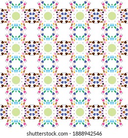 Seamless pattern color for design