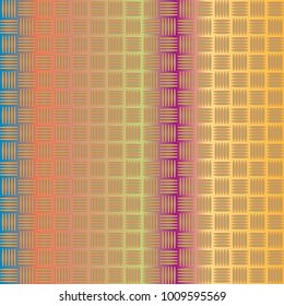 Seamless pattern with color greed from long rectangle.