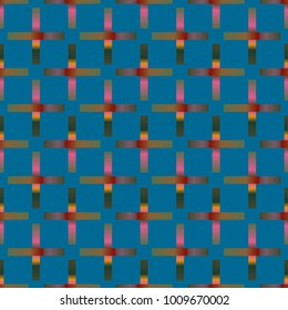 Seamless pattern with color greed from long rectangle.