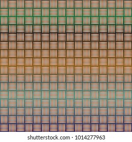 Seamless pattern with color greed from long rectangle.