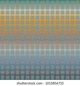 Seamless pattern with color greed from long rectangle.