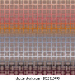 Seamless pattern with color greed from long rectangle.