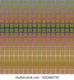 Seamless pattern with color greed from long rectangle.