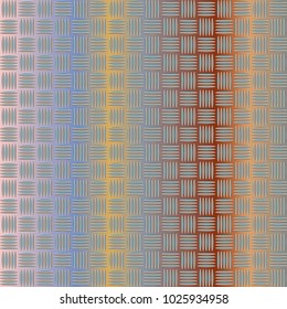 Seamless pattern with color greed from long rectangle.