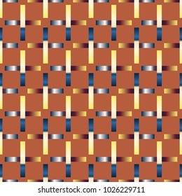 Seamless pattern with color greed from long rectangle.