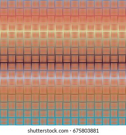 Seamless pattern with color greed from long rectangle.