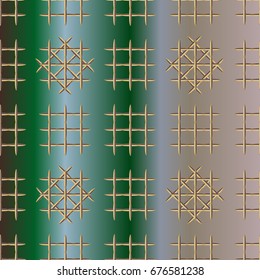 Seamless pattern with color greed from long rectangle.
