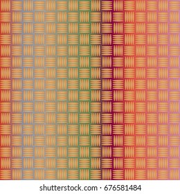 Seamless pattern with color greed from long rectangle.