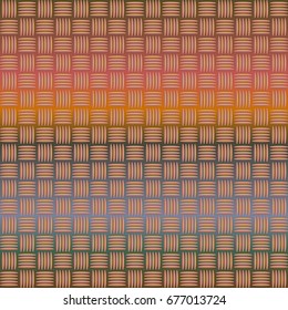 Seamless pattern with color greed from long rectangle.