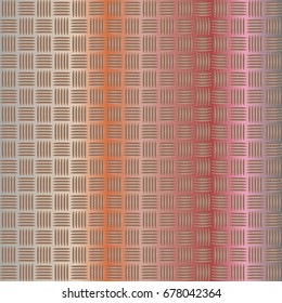 Seamless pattern with color greed from long rectangle.