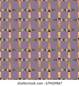 Seamless pattern with color greed from long rectangle.