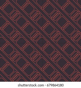 Seamless pattern with color greed from long rectangle.