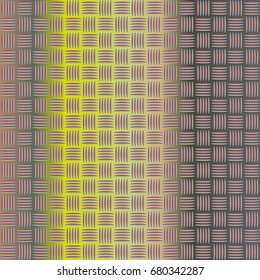 Seamless pattern with color greed from long rectangle.