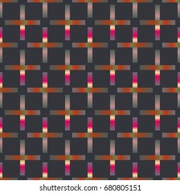 Seamless pattern with color greed from long rectangle.