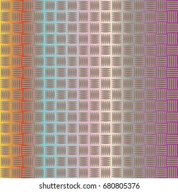 Seamless pattern with color greed from long rectangle.