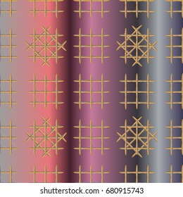 Seamless pattern with color greed from long rectangle.