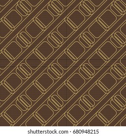 Seamless pattern with color greed from long rectangle.